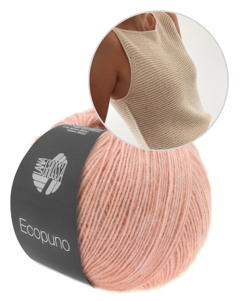 Caidree Soho Top mit Ecopuno von Lana Grossa 10