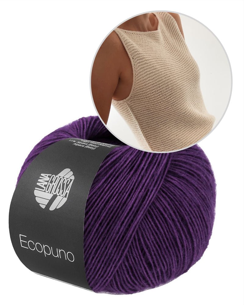 Caidree Soho Top mit Ecopuno von Lana Grossa 18