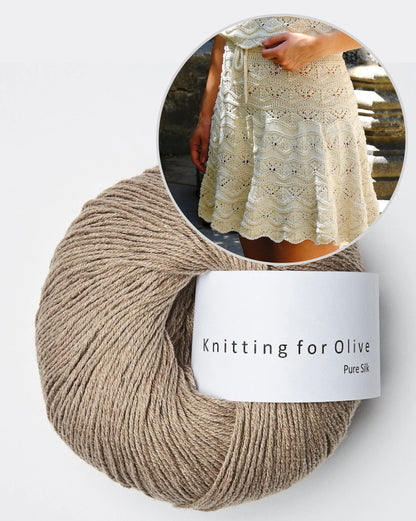 Solène Rock | zartes Muster aus Pure Silk von Knitting for Olive
