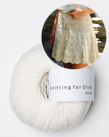 Solène Rock | zartes Muster aus Pure Silk von Knitting for Olive