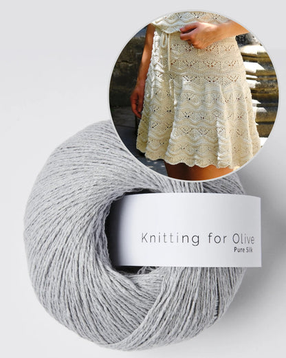 Solène Rock | zartes Muster aus Pure Silk von Knitting for Olive