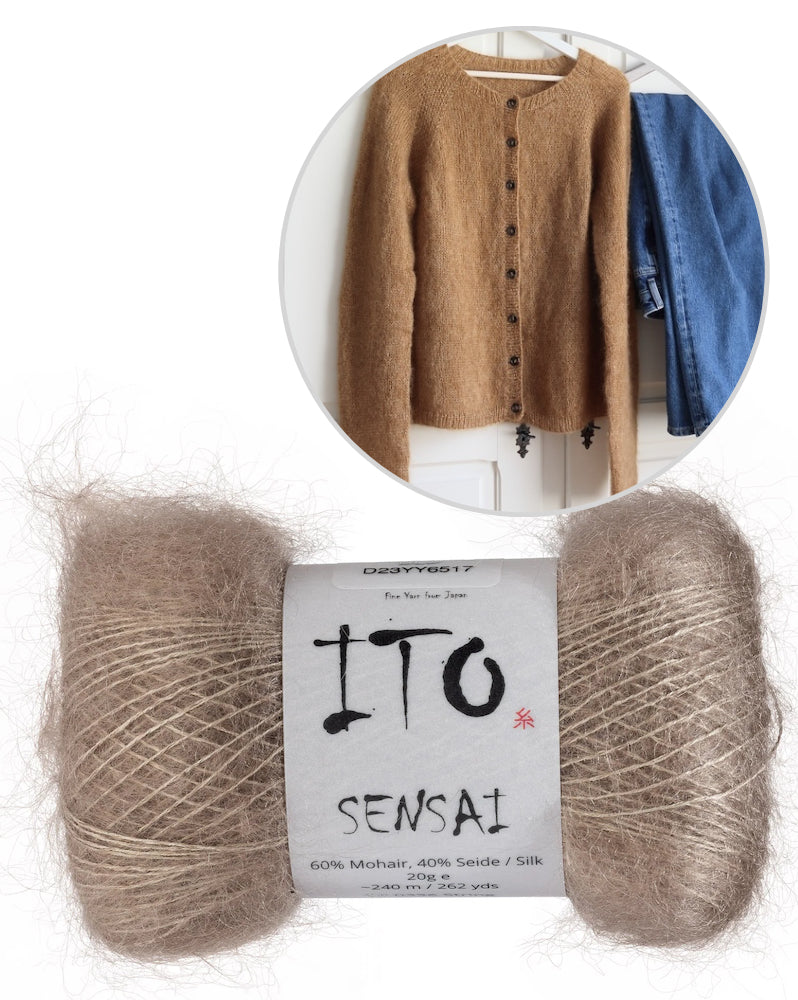 Sonnenstunden Cardigan von Evgeniya Dupliy mit Sensai von ITO Yarn 13
