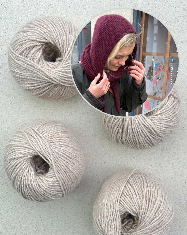 PetiteKnit Sophie Hood mit Cashmere Charis von Pascuali 8