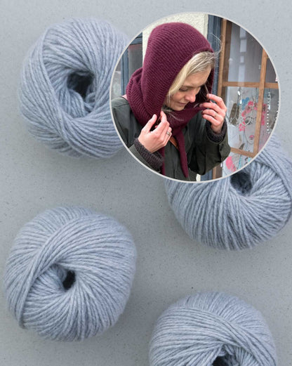 PetiteKnit Sophie Hood mit Cashmere Charis von Pascuali 10