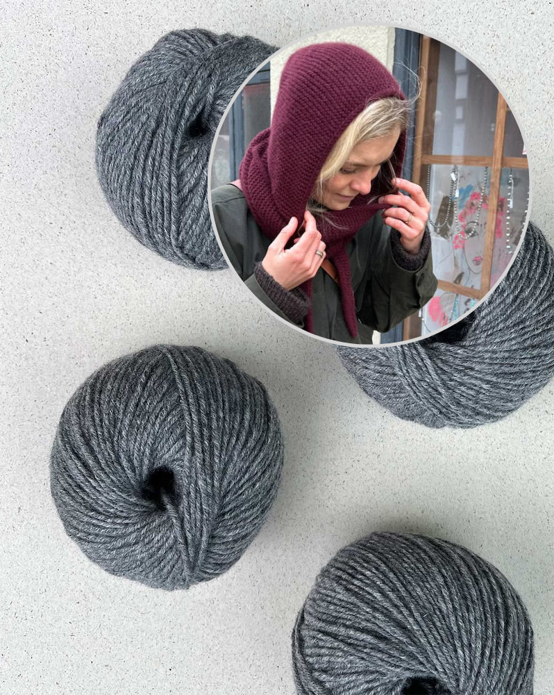 PetiteKnit Sophie Hood mit Cashmere Charis von Pascuali 9