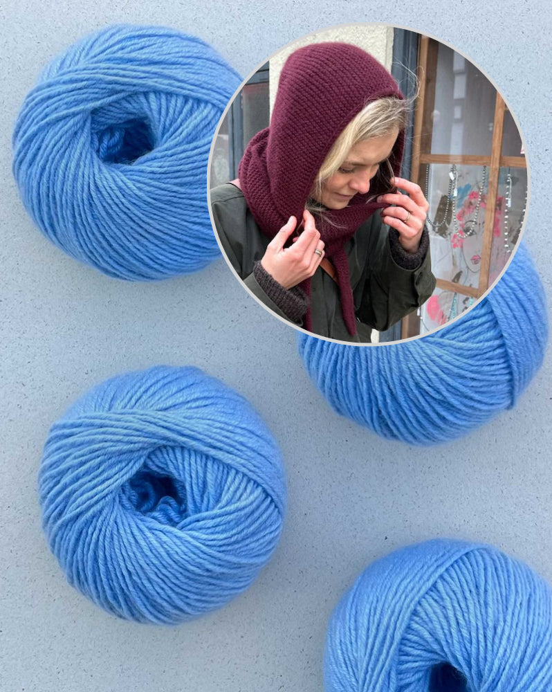 PetiteKnit Sophie Hood mit Cashmere Charis von Pascuali 15