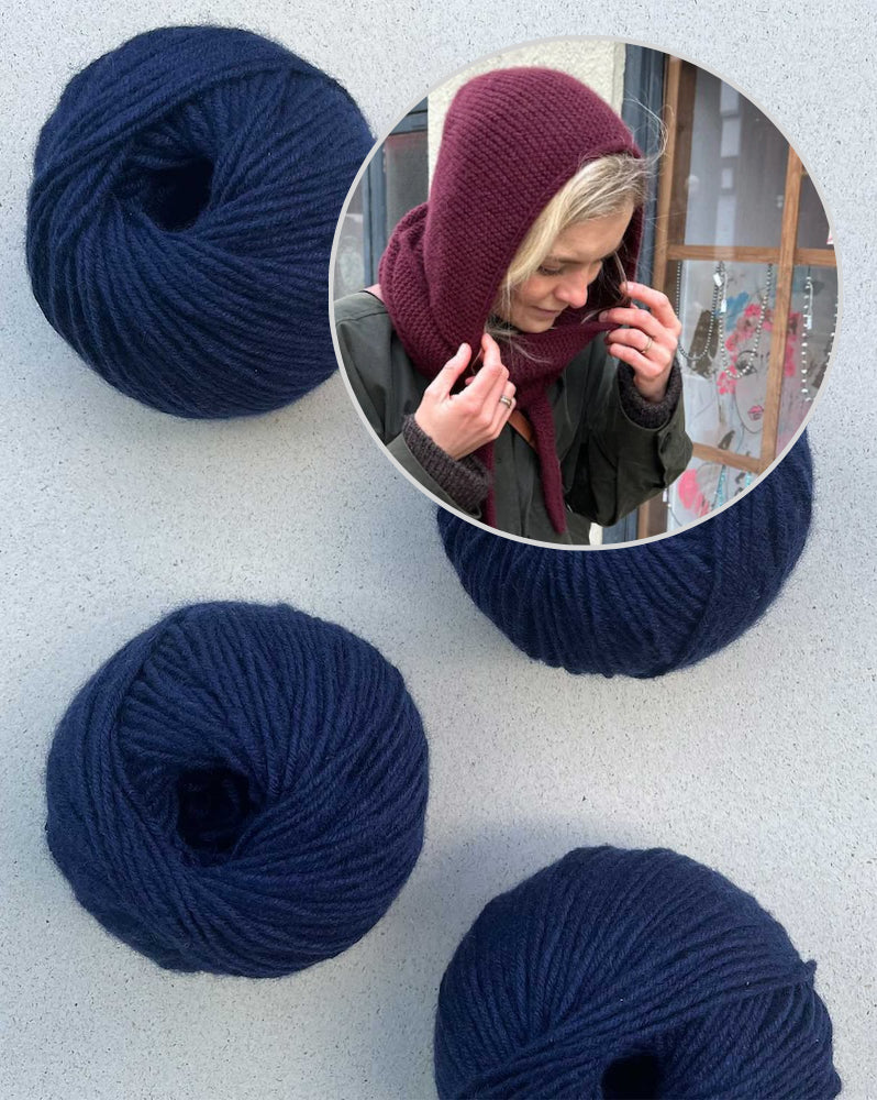 PetiteKnit Sophie Hood mit Cashmere Charis von Pascuali 16