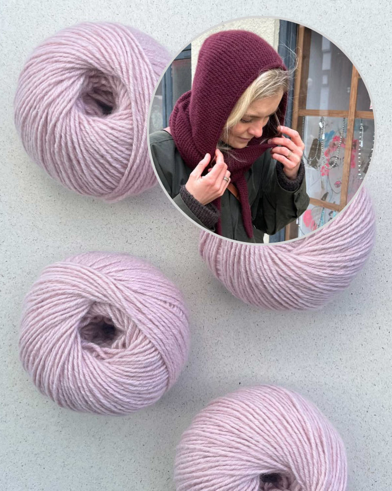 PetiteKnit Sophie Hood mit Cashmere Charis von Pascuali 13
