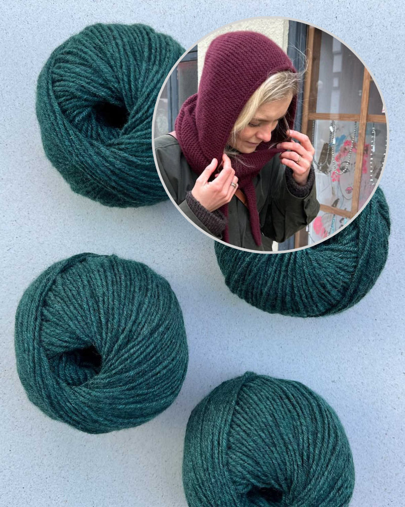 PetiteKnit Sophie Hood mit Cashmere Charis von Pascuali 14