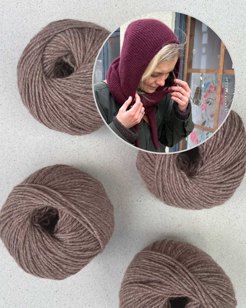 PetiteKnit Sophie Hood mit Cashmere Charis von Pascuali 11