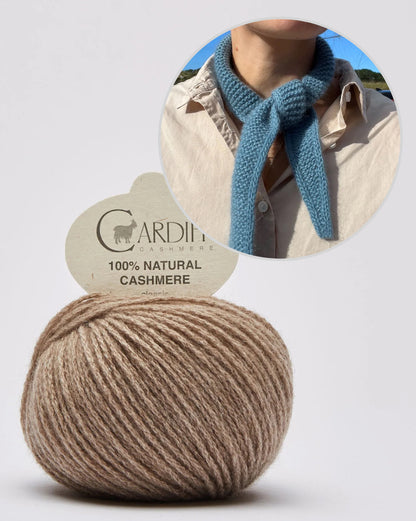 PetiteKnit Sophie Scarf mit Cardiff Cashmere Classic 14