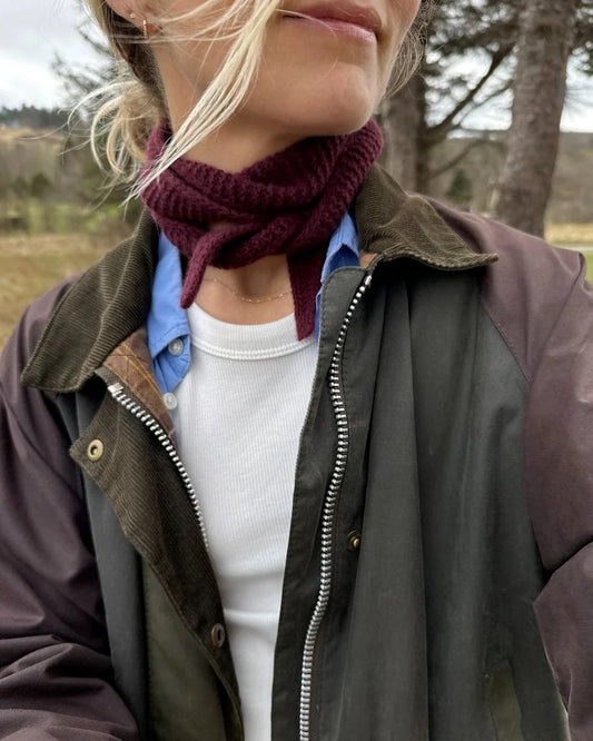 Sophie Tørklæde | afslappet kashmirtørklæde til hver dag lavet af Cardiff Cashmere Classic