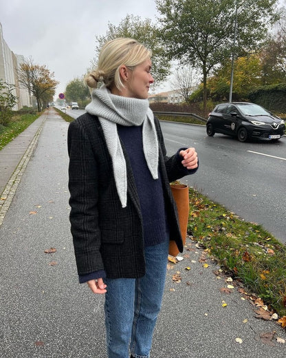 Sophie Shawl | unkompliziertes Dreieckstuch aus Alpakka Ull von Sandnes Garn