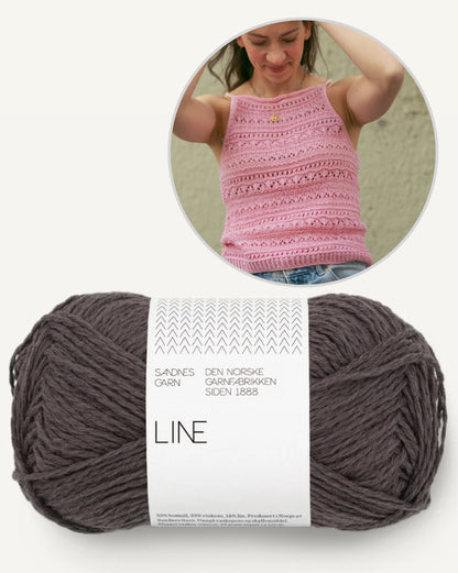 Sour Candy Top | bezaubernde Musterstreifen aus Line von Sandnes Garn