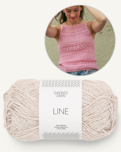 Sour Candy Top | bezaubernde Musterstreifen aus Line von Sandnes Garn