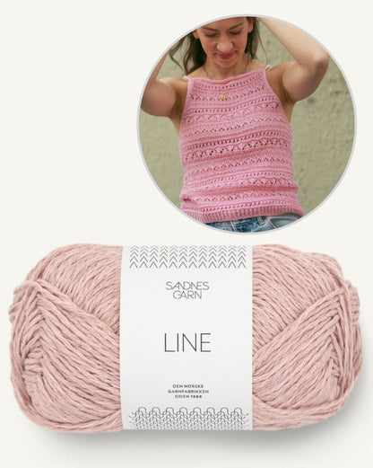 Sour Candy Top | bezaubernde Musterstreifen aus Line von Sandnes Garn