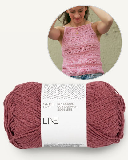 Sour Candy Top | bezaubernde Musterstreifen aus Line von Sandnes Garn