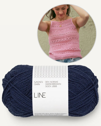 Sour Candy Top | bezaubernde Musterstreifen aus Line von Sandnes Garn