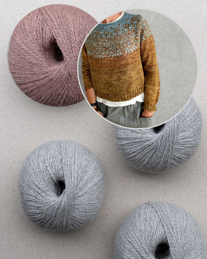 Speculoos Sweater | Romantic speculoos pattern from Balayage by Pascuali