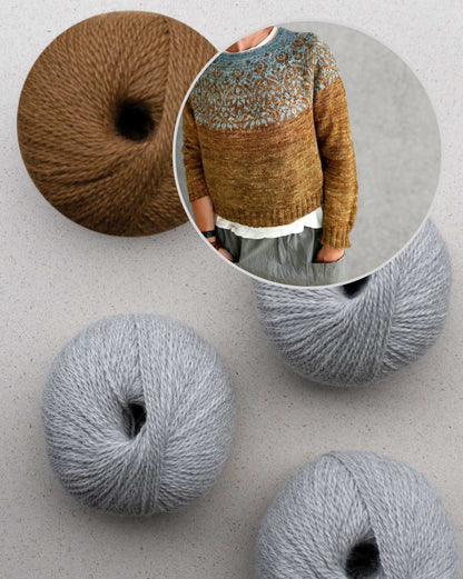 Speculoos Sweater | Romantic speculoos pattern from Balayage by Pascuali