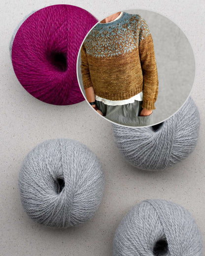 Speculoos Sweater | Romantic speculoos pattern from Balayage by Pascuali