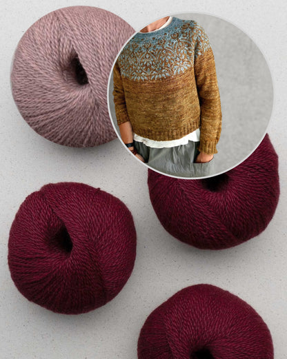 Speculoos Sweater | Romantic speculoos pattern from Balayage by Pascuali