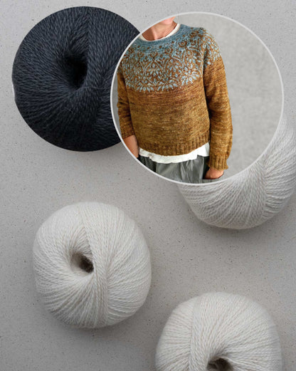 Speculoos Sweater | romantisches Spekulatiusmuster aus Balayage von Pascuali