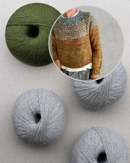 Speculoos Sweater | romantisches Spekulatiusmuster aus Balayage von Pascuali