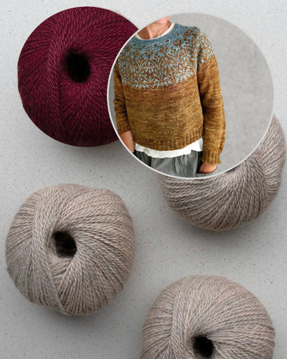 Speculoos Sweater | romantisches Spekulatiusmuster aus Balayage von Pascuali