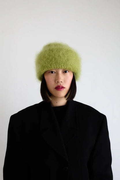 Fat Fur Hat von Spektakelstrik mit Ballerina Chunky Mohair von Sandnes Garn 3