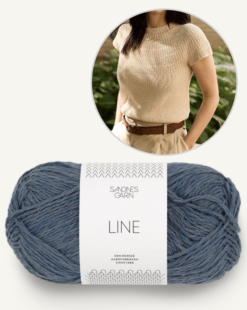 Stardust Tee von Julia Piro mit Line von Sandnes Garn 13