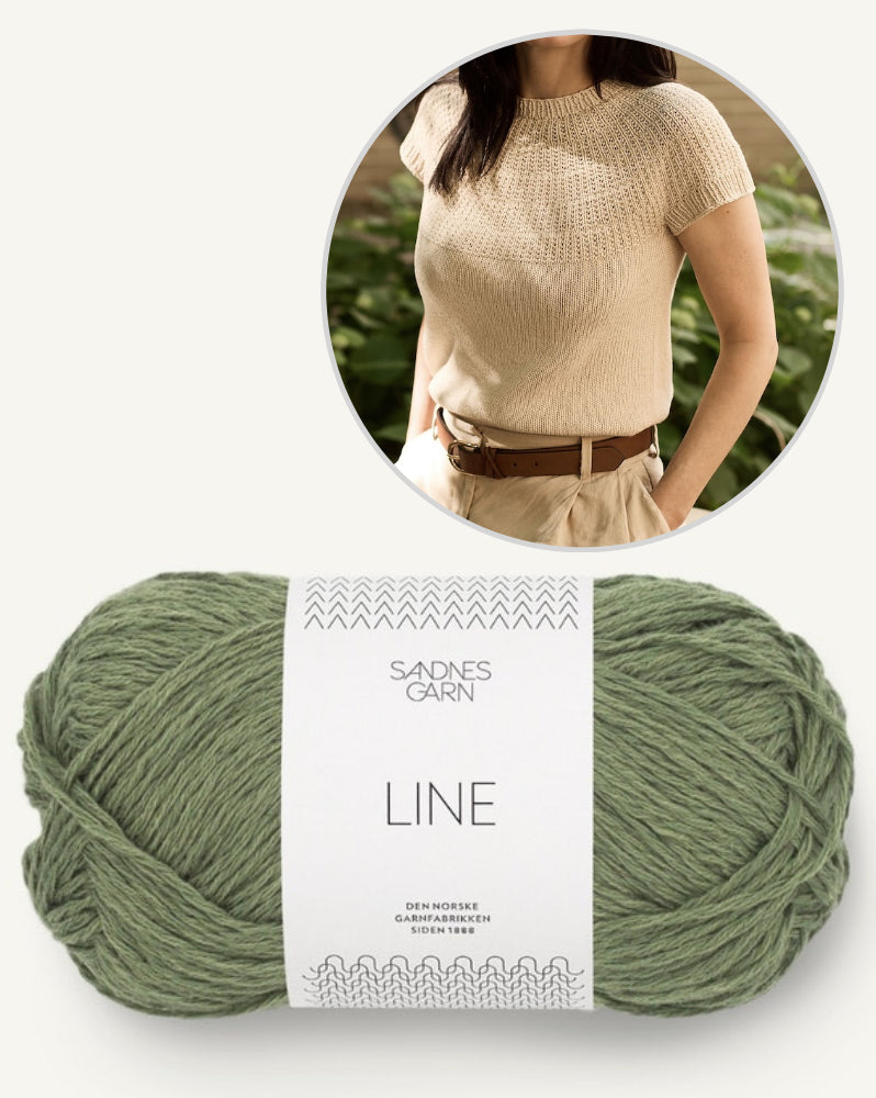 Stardust Tee von Julia Piro mit Line von Sandnes Garn 14