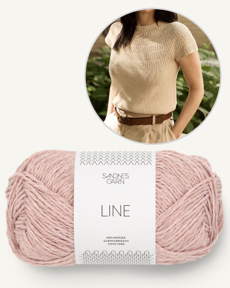 Stardust Tee von Julia Piro mit Line von Sandnes Garn 11