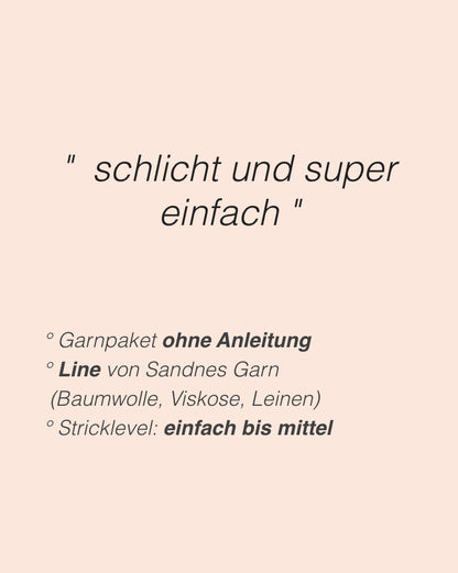 Stardust Tee von Julia Piro mit Line von Sandnes Garn 2