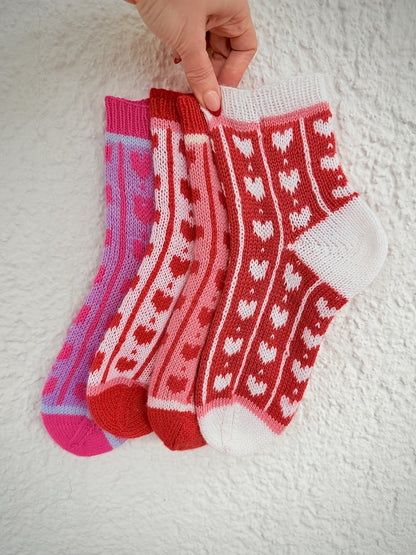 Love-ly Heart Socks | zum verlieben schön aus 1 Class von Mayflower Denmark
