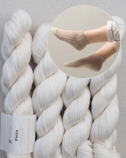Striped Ankle Socks | zarte Streifen aus Pinta von Pascuali