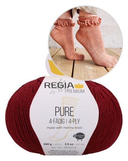 Summer Girl Socks | Merino Socken mit hübschen Rüschen