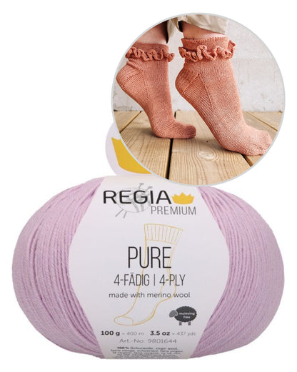 Summer Girl Socks | Merino Socken mit hübschen Rüschen