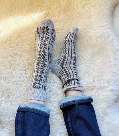 Apricity Socks | Liebesbrief an den Winter aus 1 Class Cashmere von Mayflower Denmark