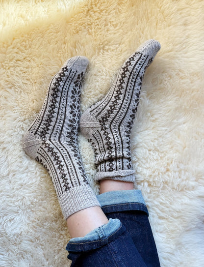 Apricity Socks | Liebesbrief an den Winter aus 1 Class Cashmere von Mayflower Denmark