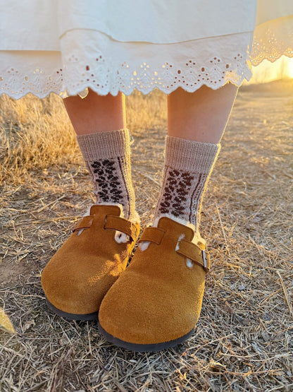 Apricity Socks | Liebesbrief an den Winter aus 1 Class Cashmere von Mayflower Denmark