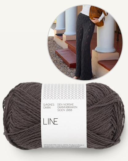Summer Pants | luftig zartes Lochmuster aus Line von Sandnes Garn