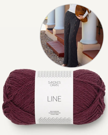 Summer Pants | luftig zartes Lochmuster aus Line von Sandnes Garn