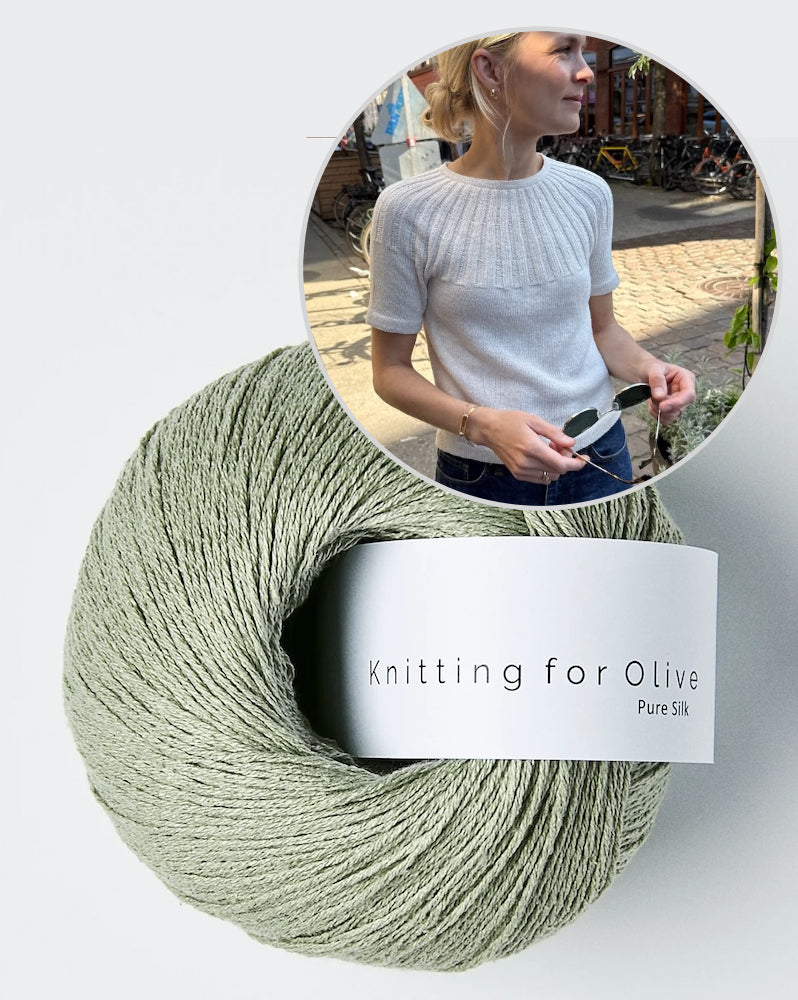 PetiteKnit Sunday Tee mit Pure Silk von Knitting for Olive 15