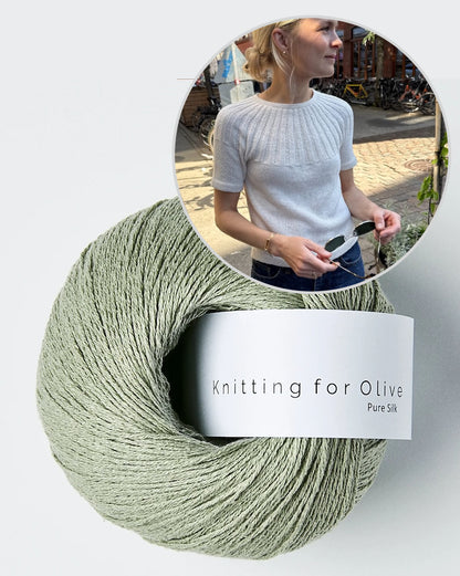 PetiteKnit Sunday Tee mit Pure Silk von Knitting for Olive 15