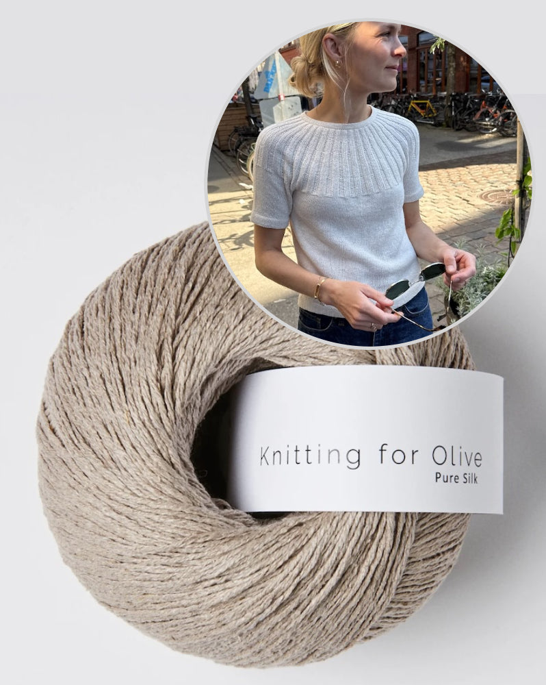 PetiteKnit Sunday Tee mit Pure Silk von Knitting for Olive 11