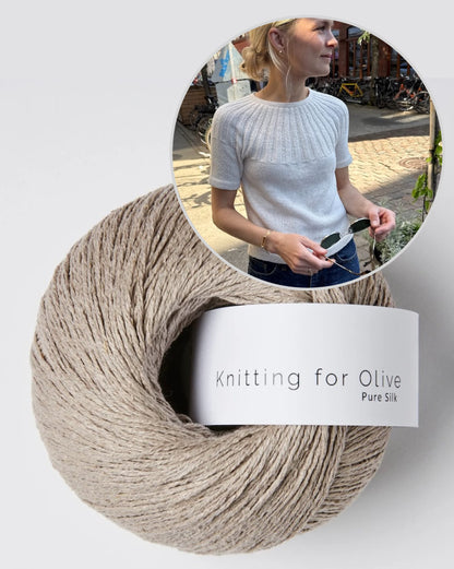 PetiteKnit Sunday Tee mit Pure Silk von Knitting for Olive 11