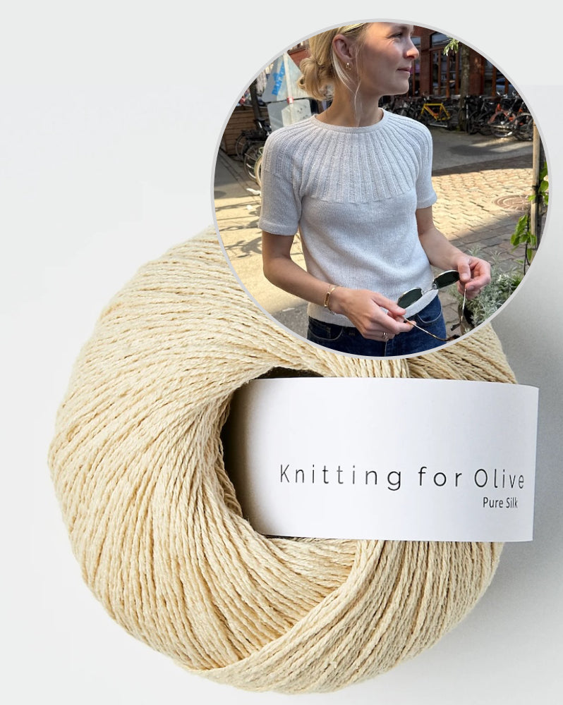PetiteKnit Sunday Tee mit Pure Silk von Knitting for Olive 10