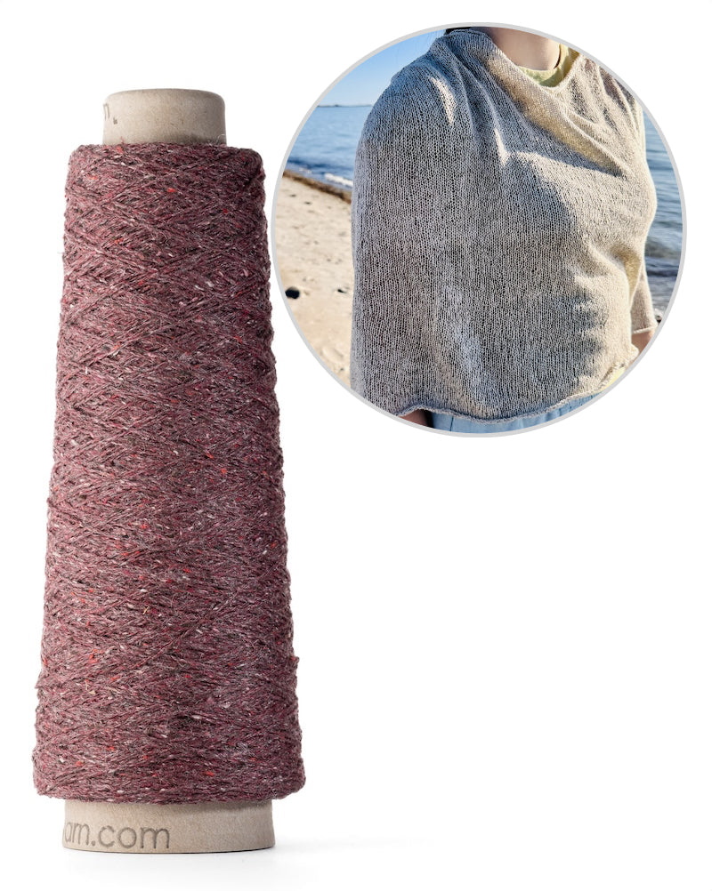 Rabea von gute-garne.de Sundown Cape mit Kinu von ITO Yarn 13