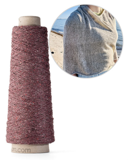 Rabea von gute-garne.de Sundown Cape mit Kinu von ITO Yarn 13